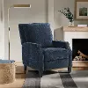 215A016NVY Jolie Navy Pushback Recliner