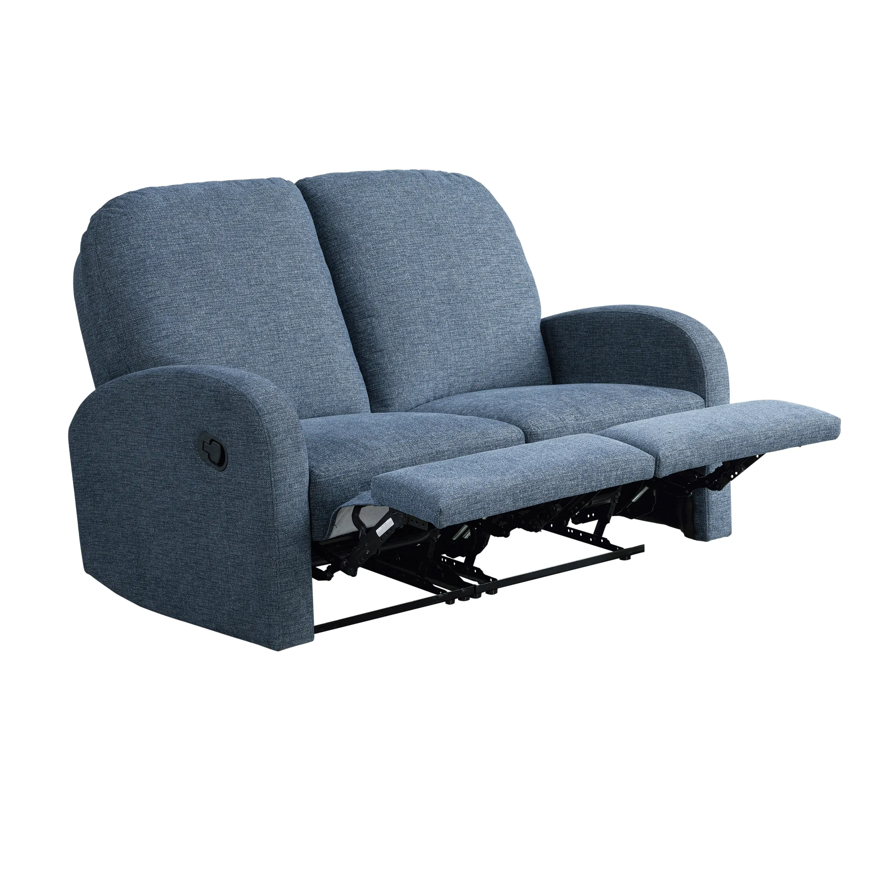 232A011BLU-SET Sabrina Blue Loveseat Recliner-8