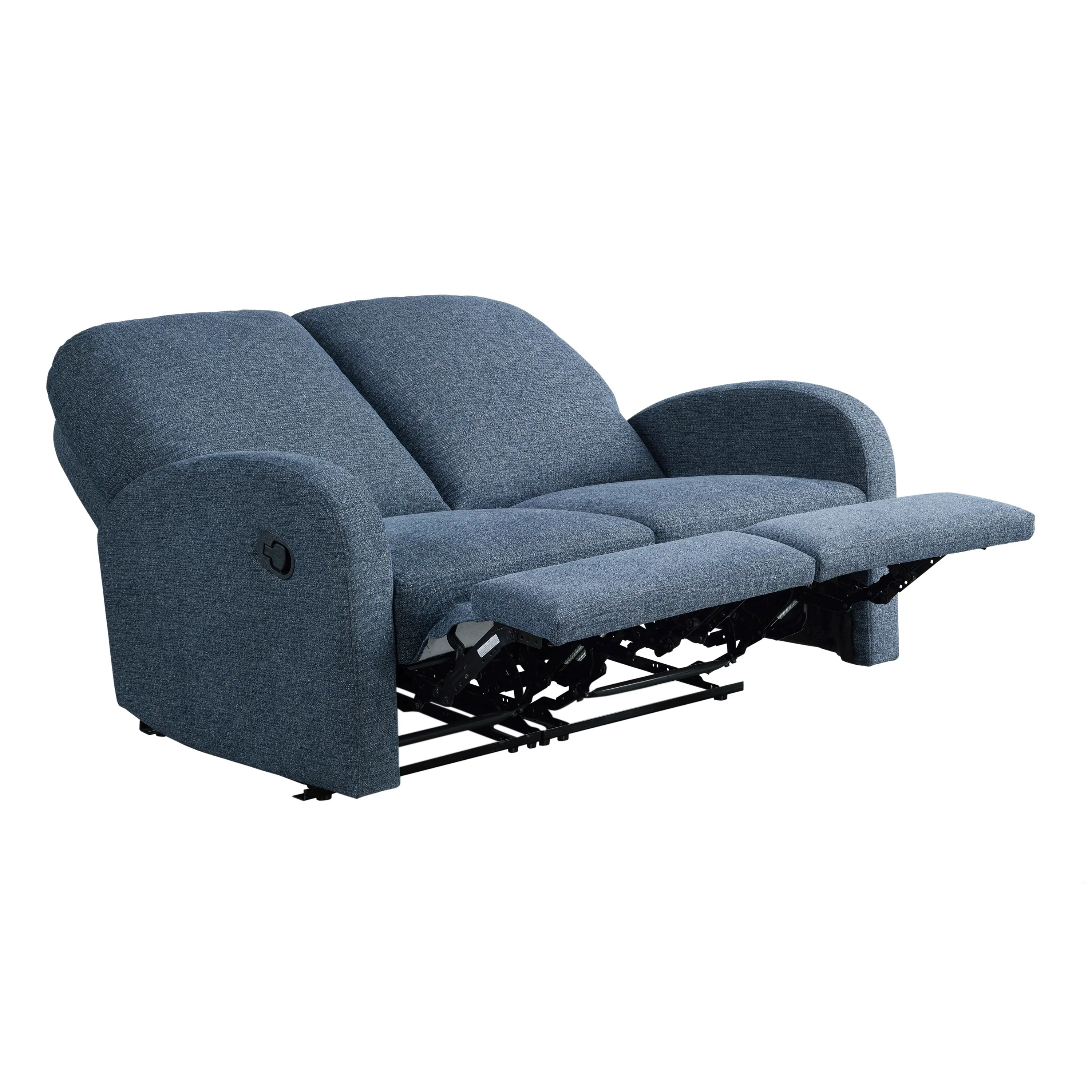232A011BLU-SET Sabrina Blue Loveseat Recliner-9