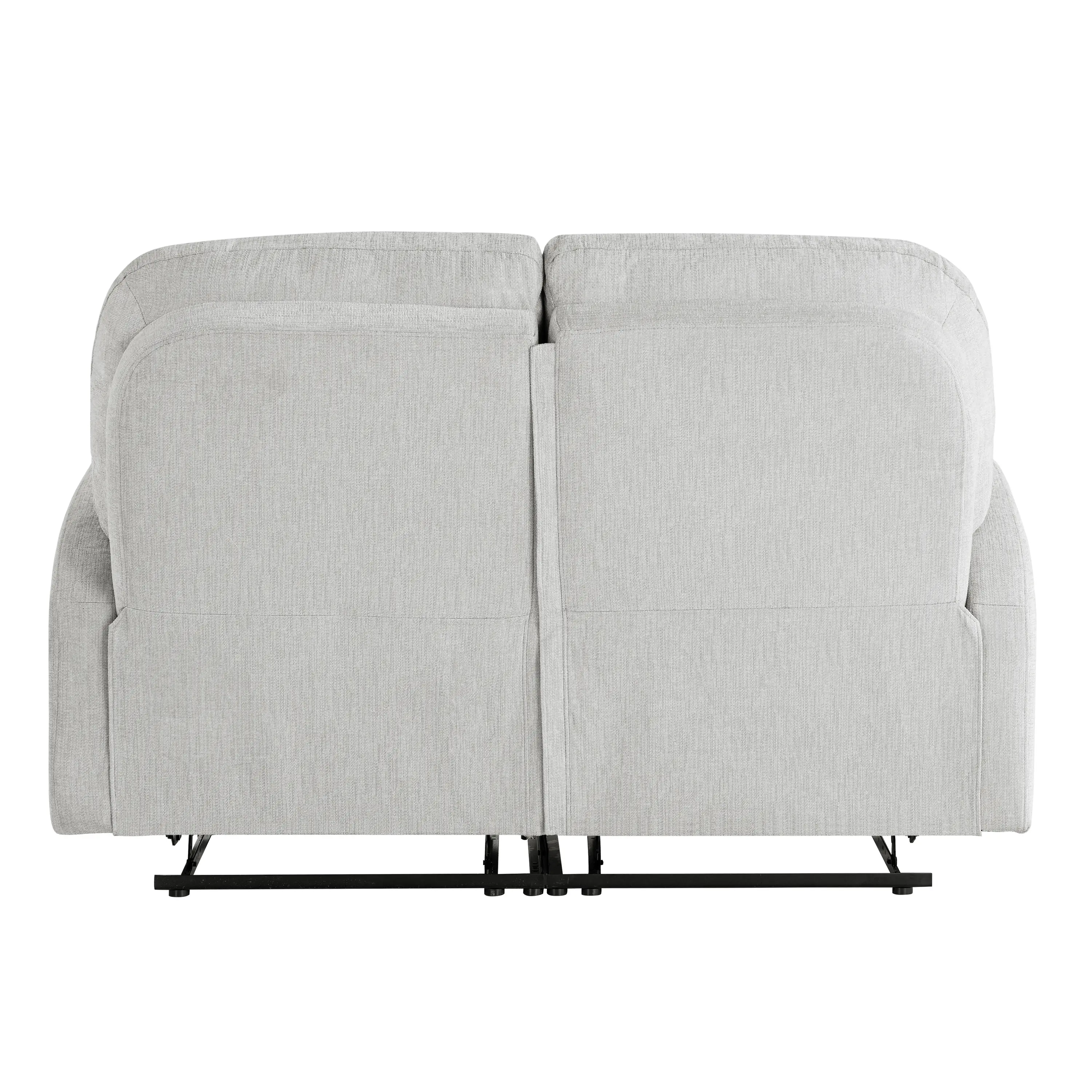 232A011LTG-SET Sabrina Light Gray Loveseat Recliner-13