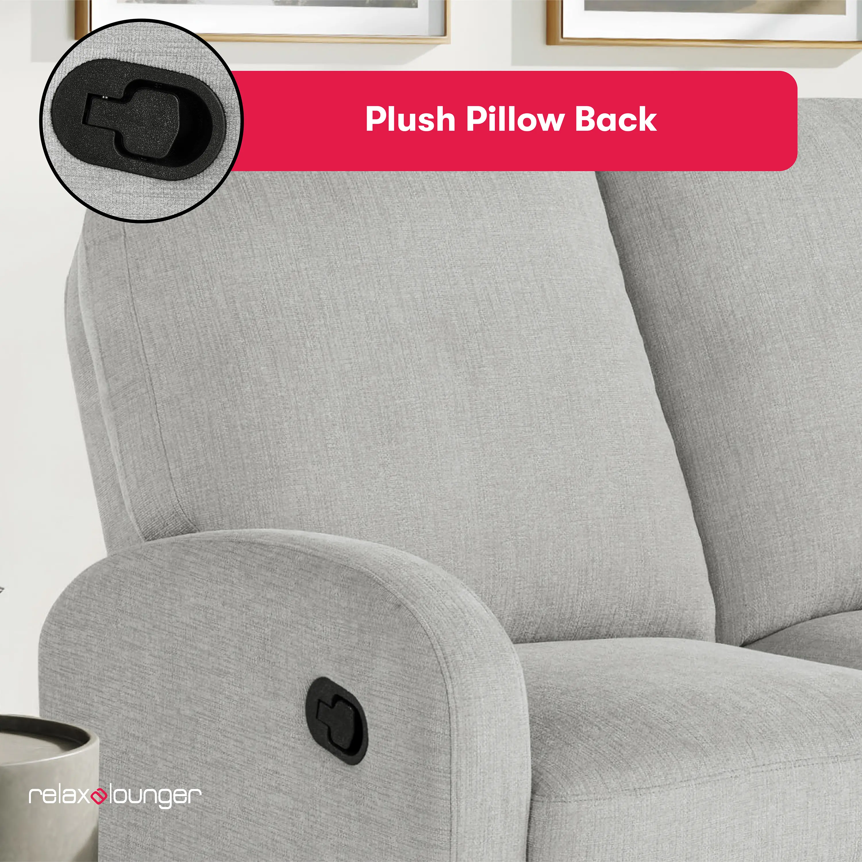 232A011LTG-SET Sabrina Light Gray Loveseat Recliner-5