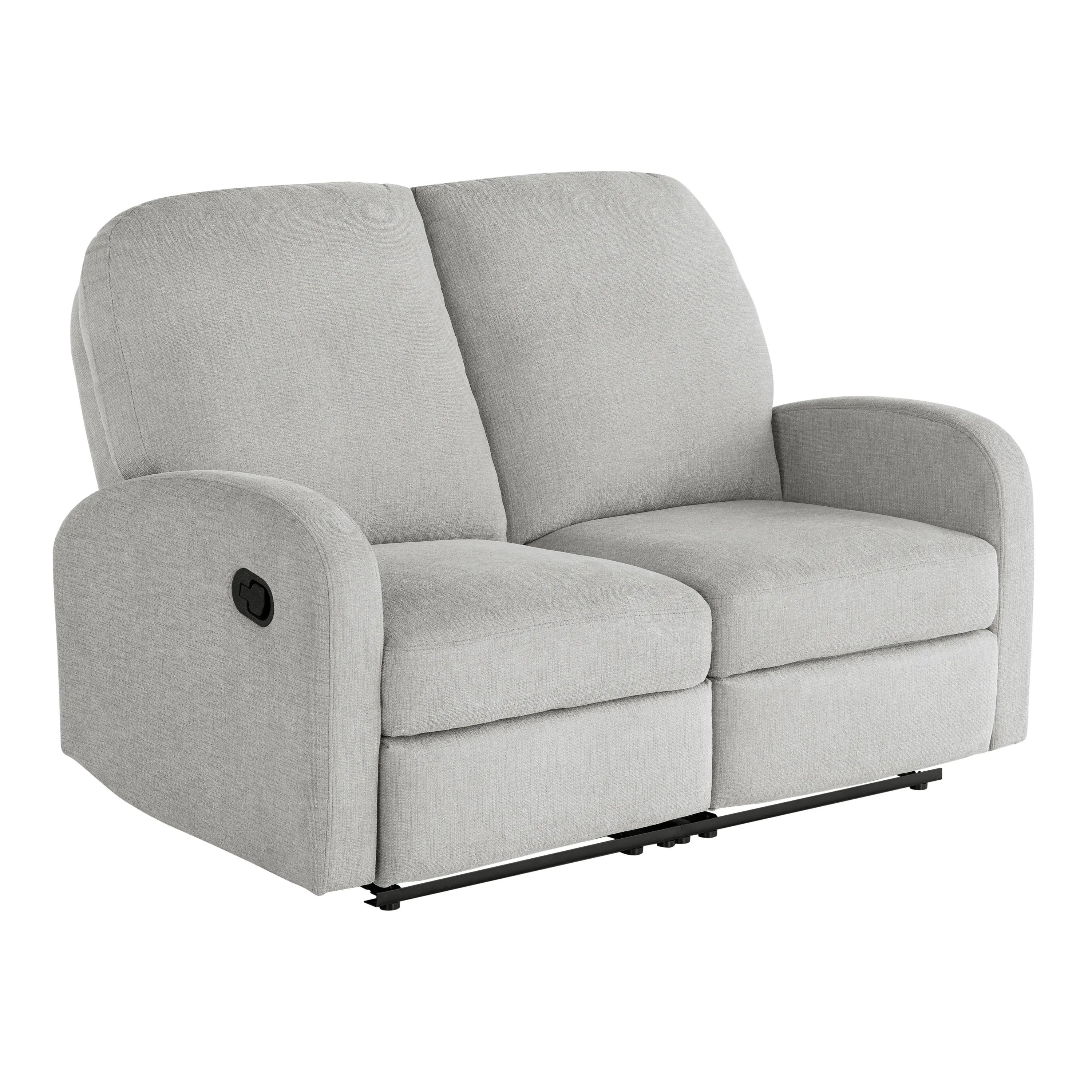 232A011LTG-SET Sabrina Light Gray Loveseat Recliner-7