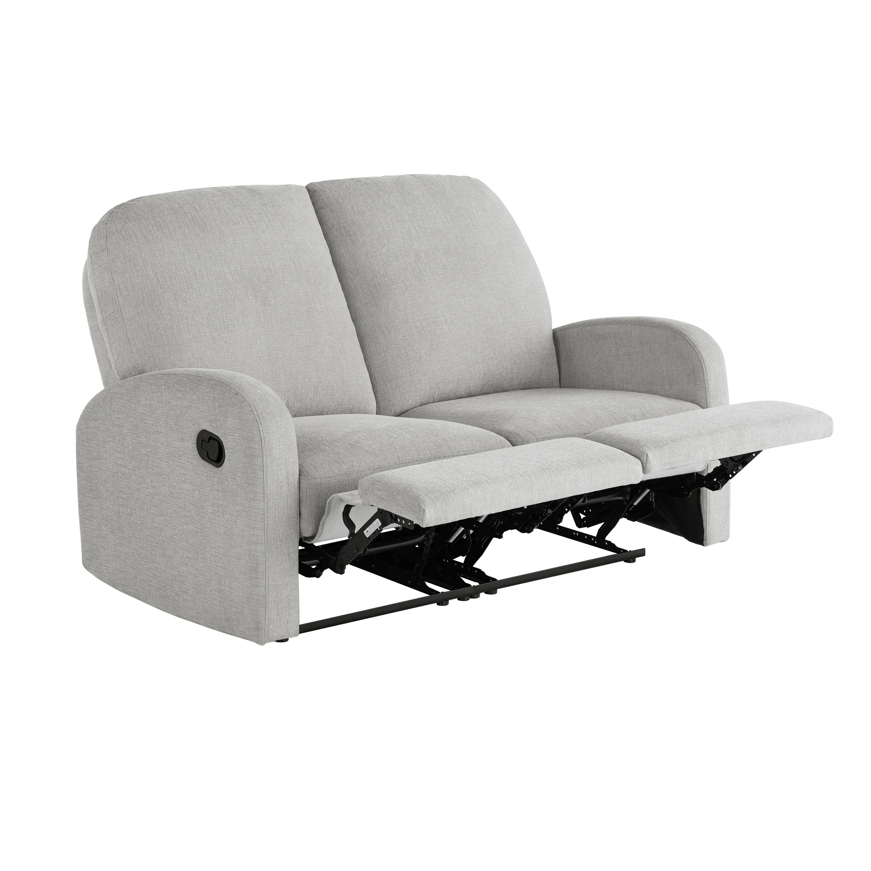232A011LTG-SET Sabrina Light Gray Loveseat Recliner-8