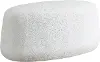 510A017WHI Jackie White Boucle Large Oval Ottoman