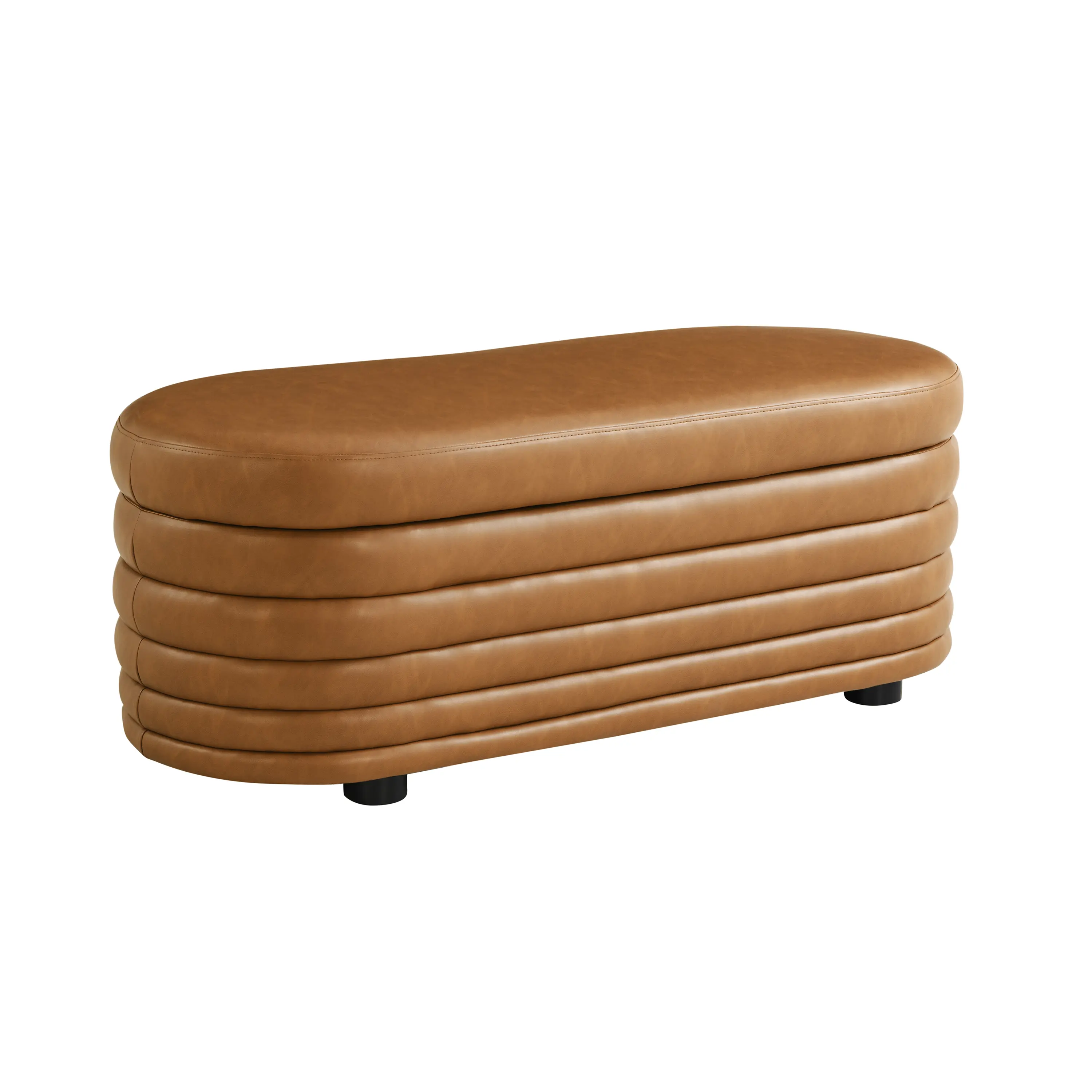 516A008CAR Cersei Caramel Brown Faux Leather Storage Ottoman-6