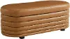 516A008CAR Cersei Carmel Brown Faux Leather Large Storage Ottoman