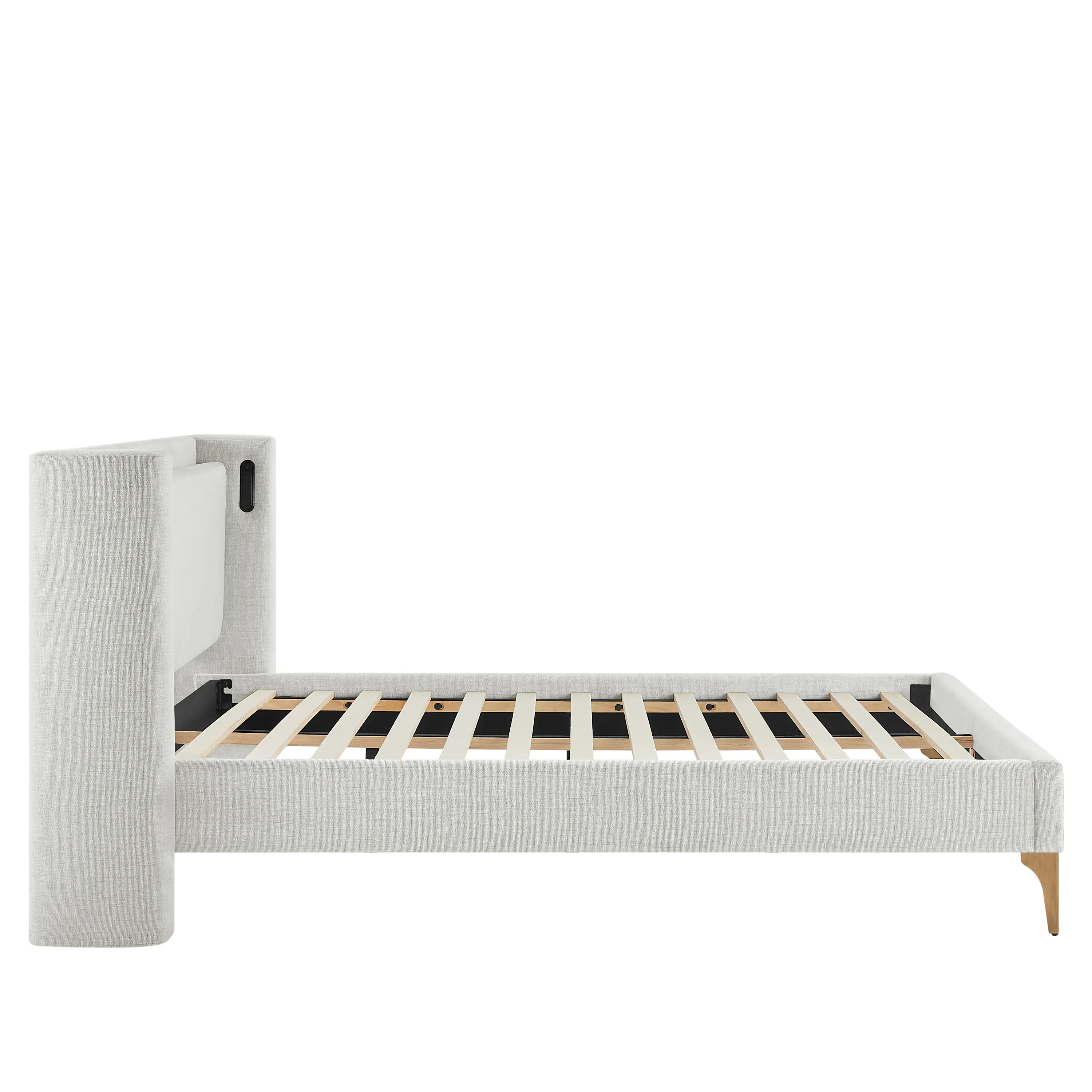 31KA008IVO-SET Hanna Upholstered Wingback Bed King Ivory-8