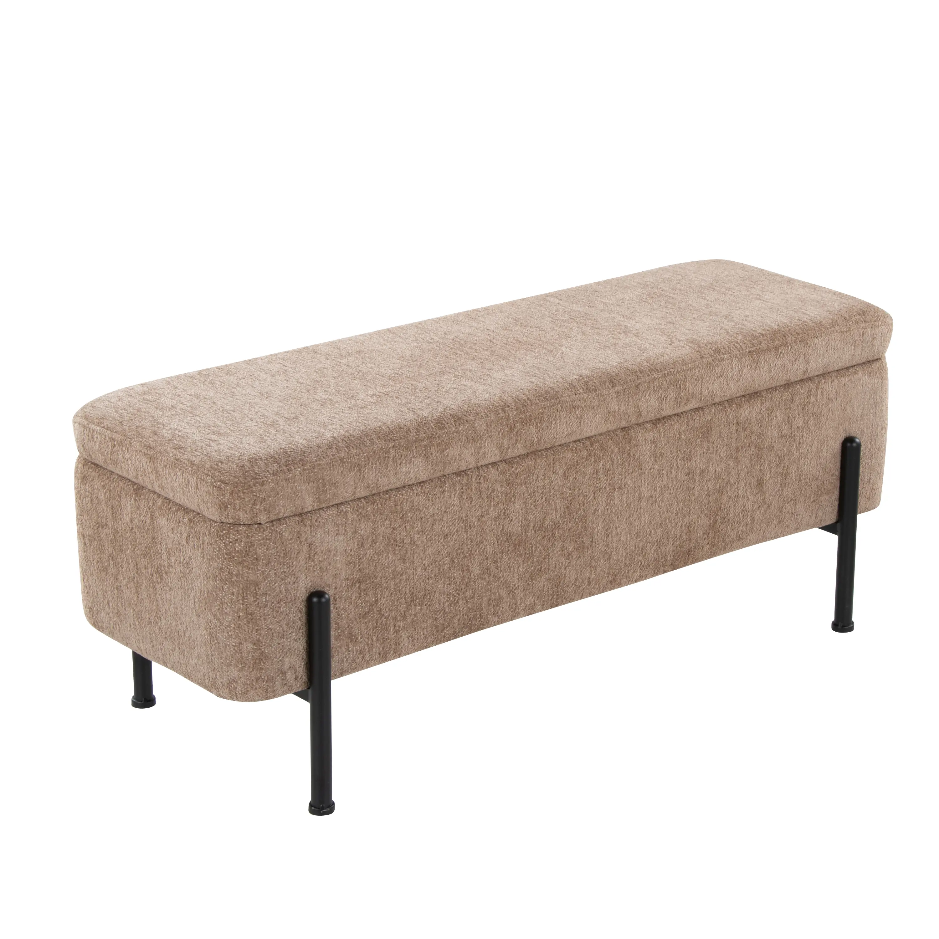 OT-DANIELLASTOR BKBN Daniella Brown Storage Bench-1
