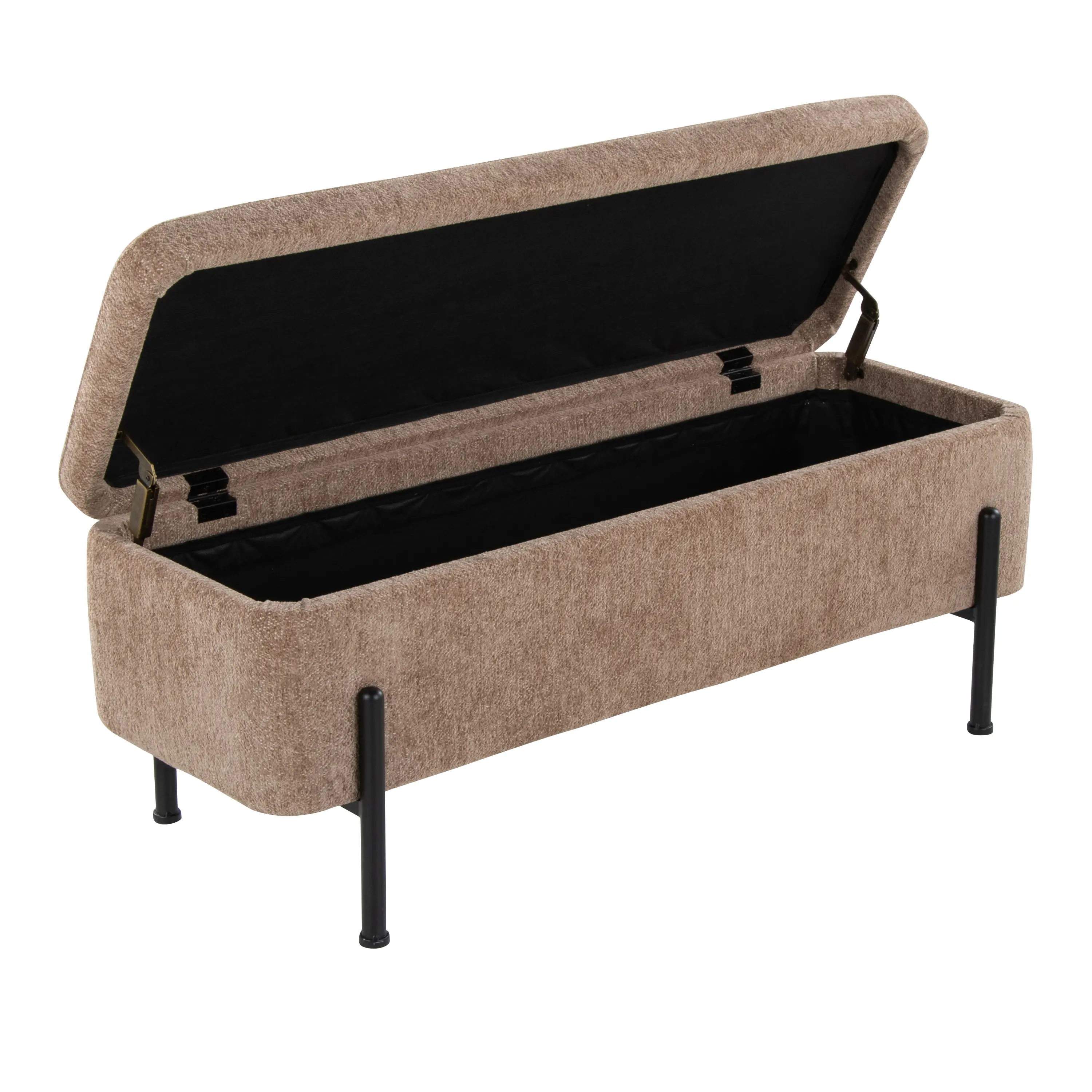 OT-DANIELLASTOR BKBN Daniella Brown Storage Bench-3