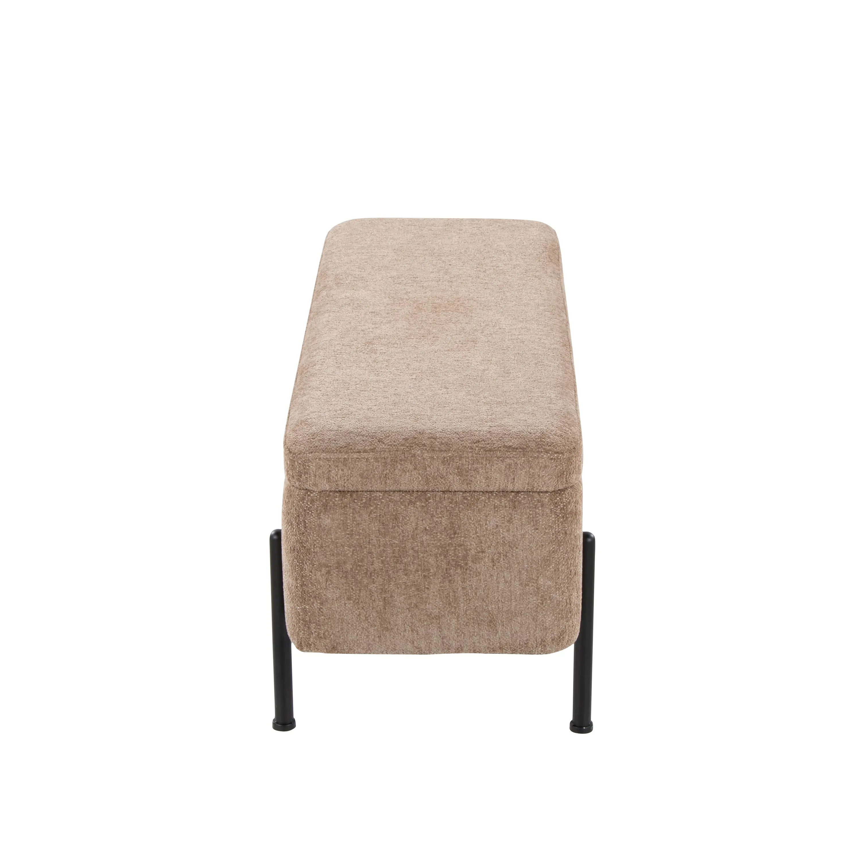 OT-DANIELLASTOR BKBN Daniella Brown Storage Bench-4