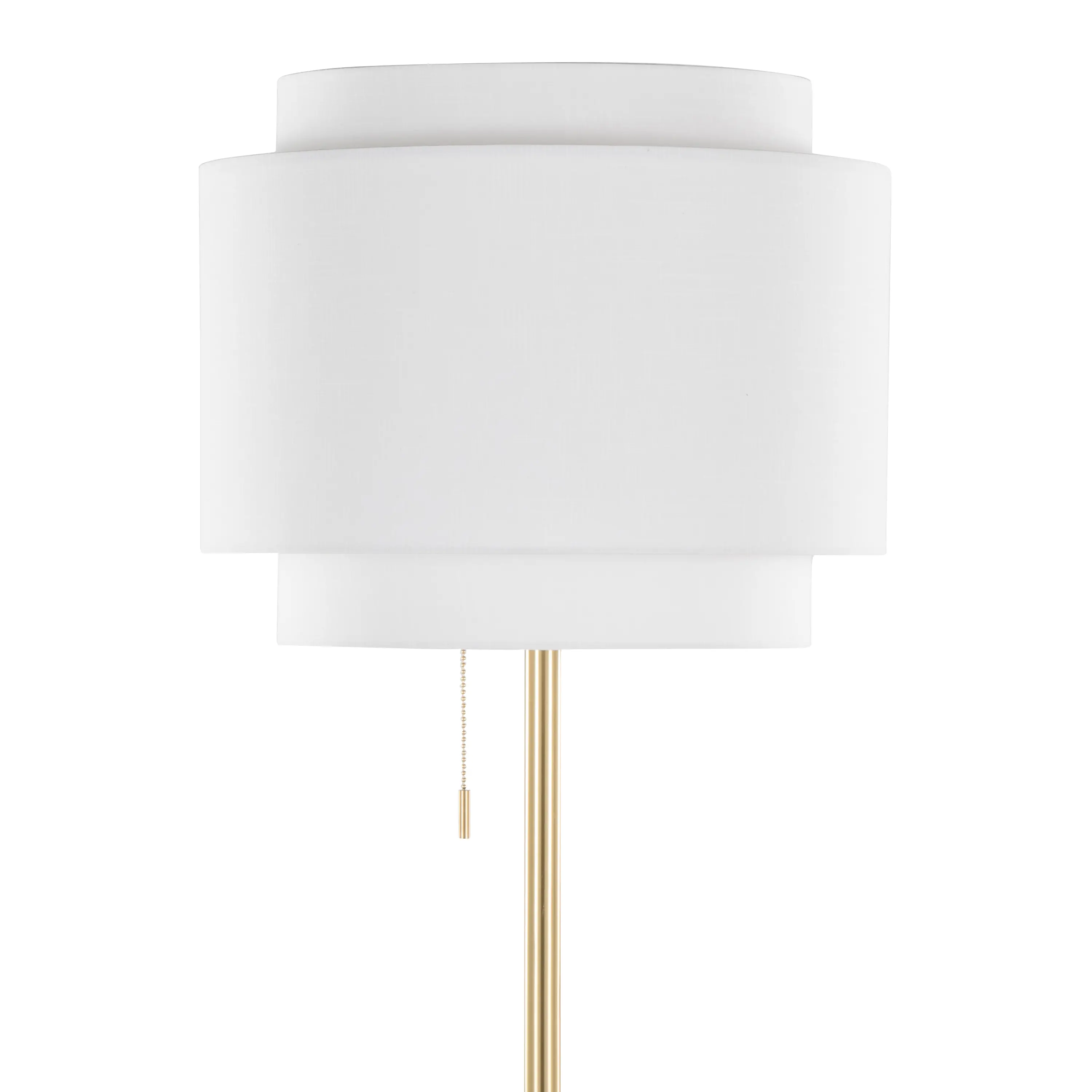 LFL-TIER AUW Tier Gold 64  Metal Floor Lamp-5