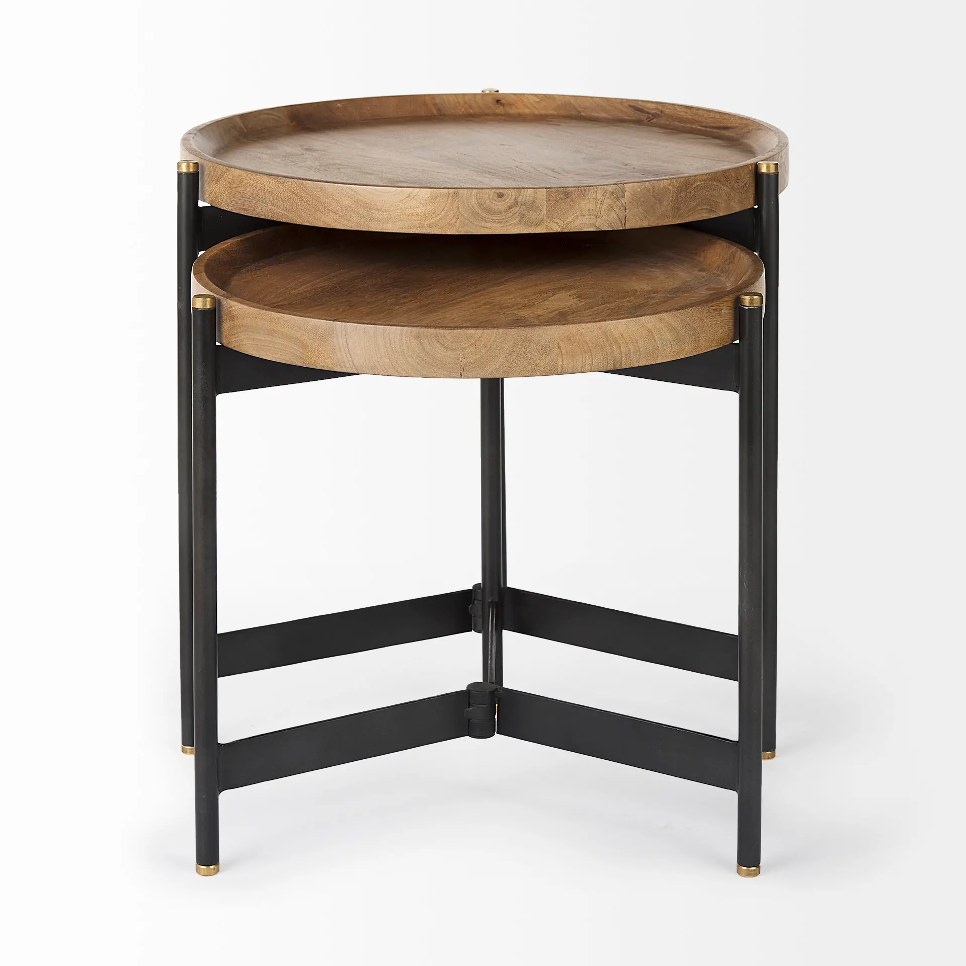 Marquisa Light Brown Wood Nesting Side Tables-6
