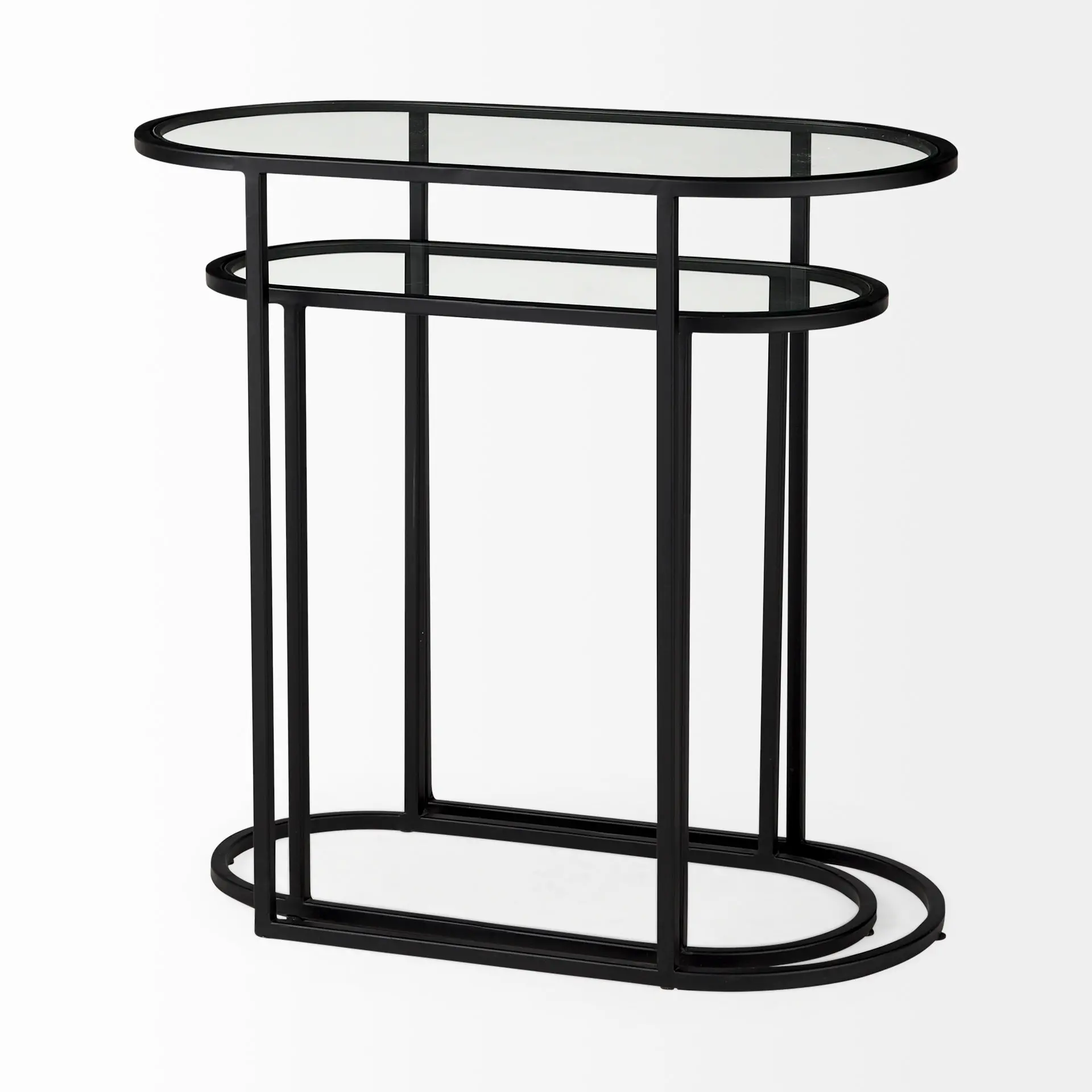 Celine Metal and Glass Nesting Tables-5