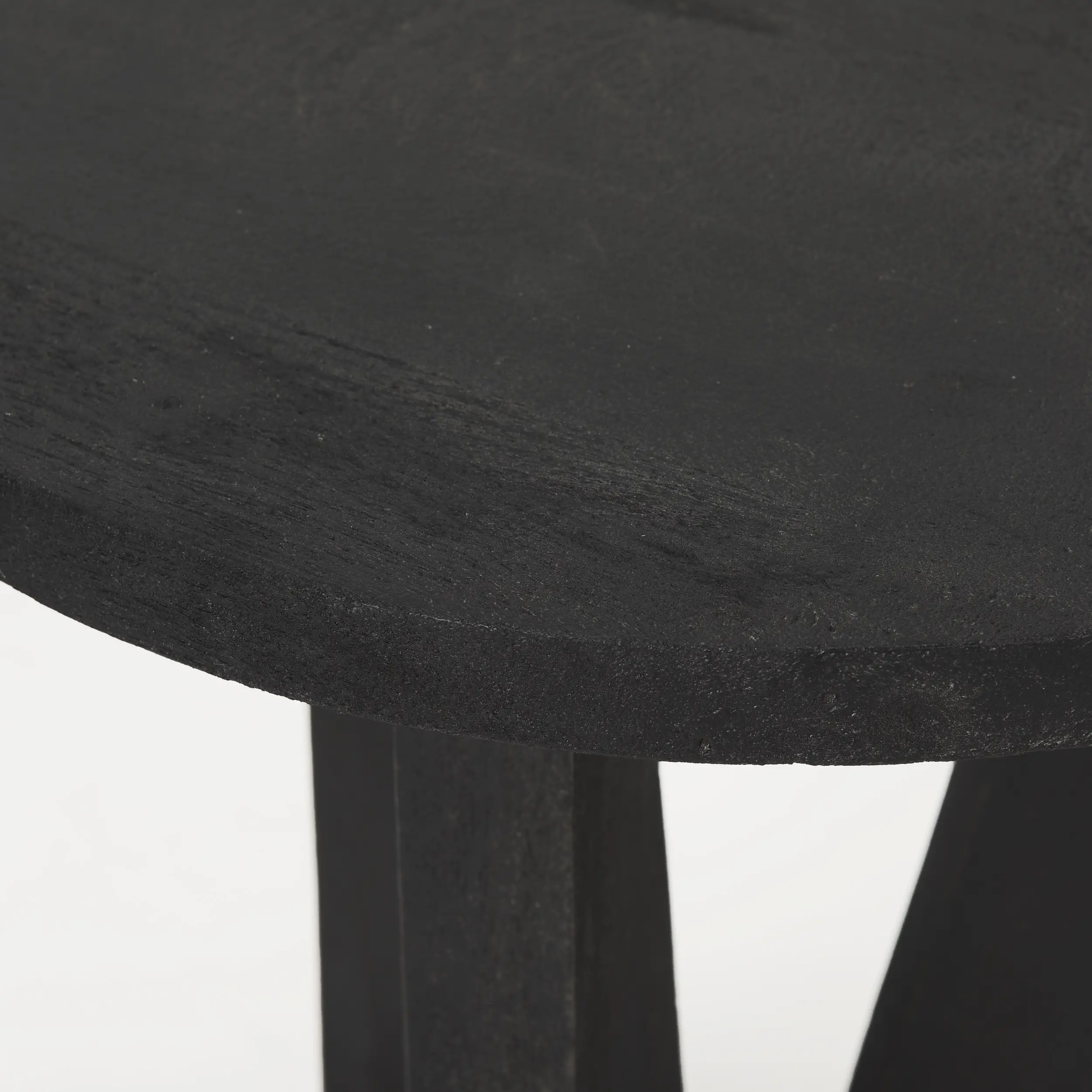 Mattius Black Wood Accent Table-8