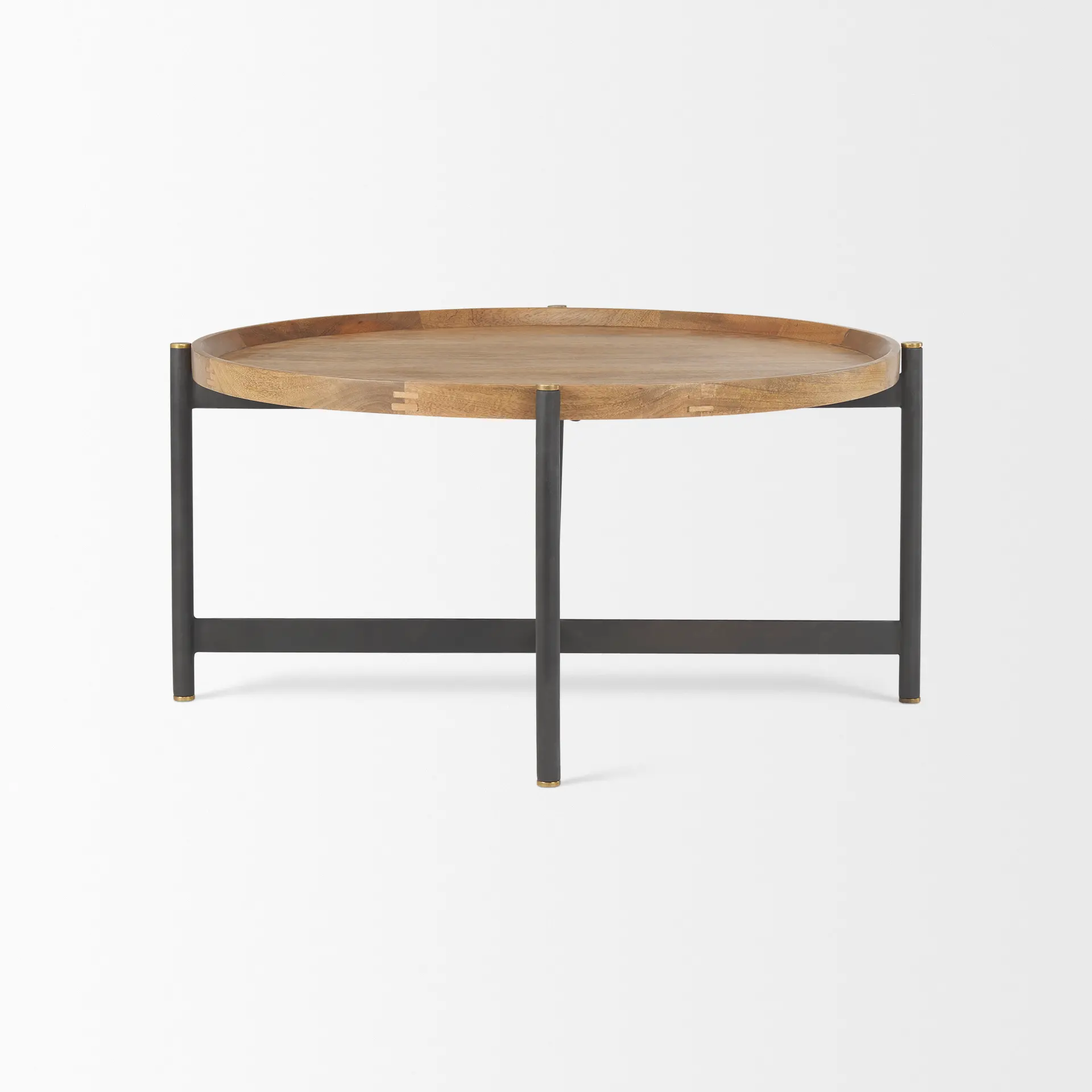 Marquisa Light Brown Wood Coffee Table-3