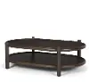 Romi Dark Brown Wood Coffee Table