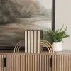 Hope Gold Metal Arch Bookends