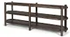 Romi Dark Brown Wood Console Table