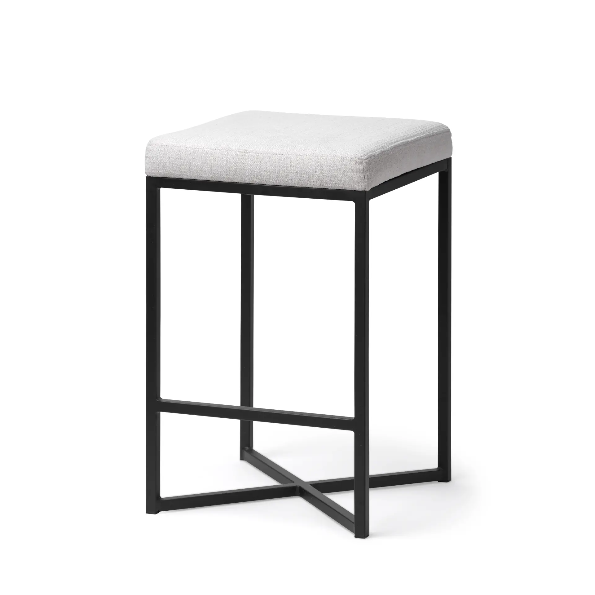 Frodo 26.4  Black and White Counter Stool-1