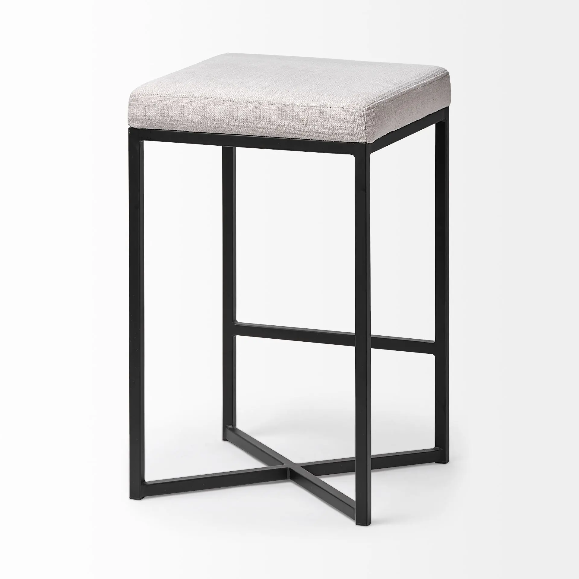 Frodo 26.4  Black and White Counter Stool-7