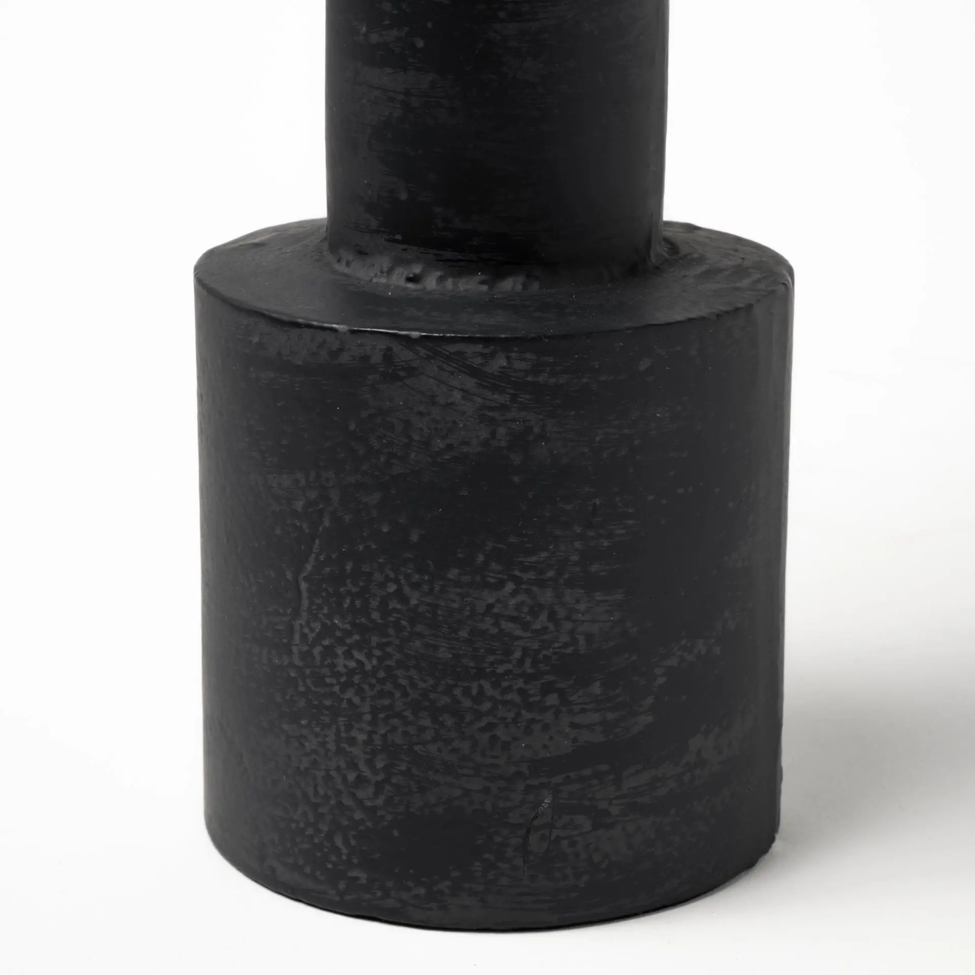 Bolton Black Metal Candle Holders, Set of 2-11
