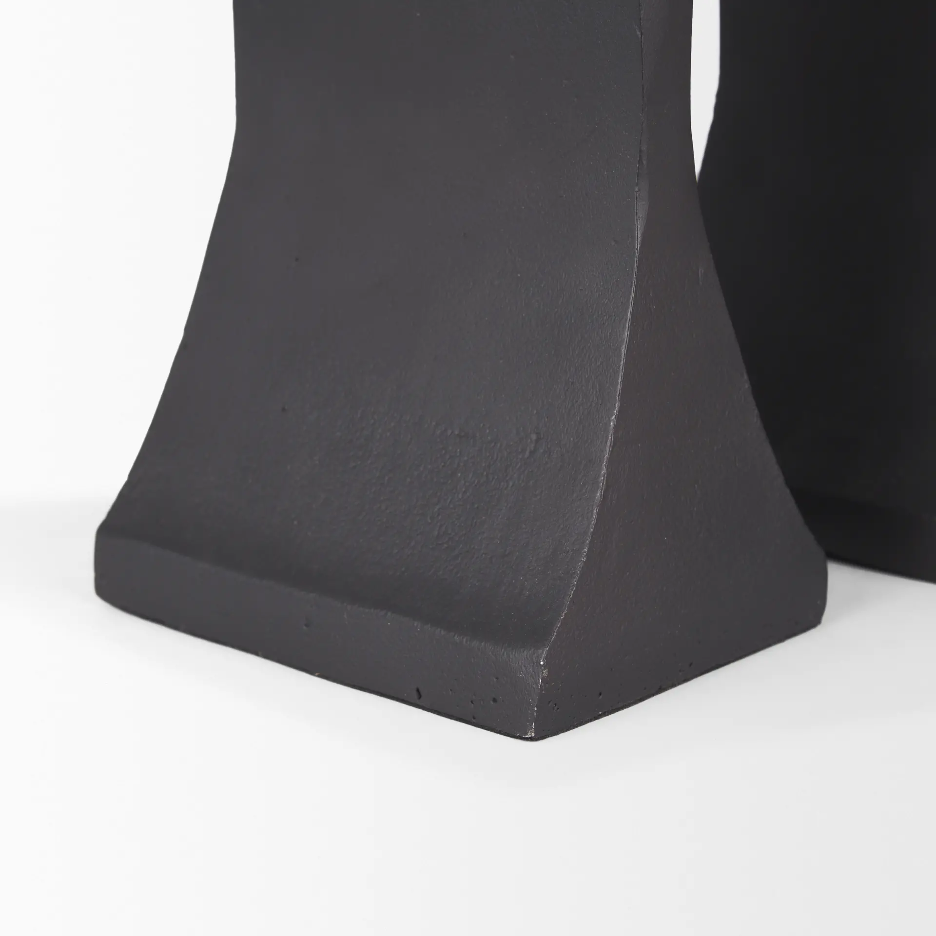 Polli Matte Black Metal Taper Candle Holders, Set of 2-9