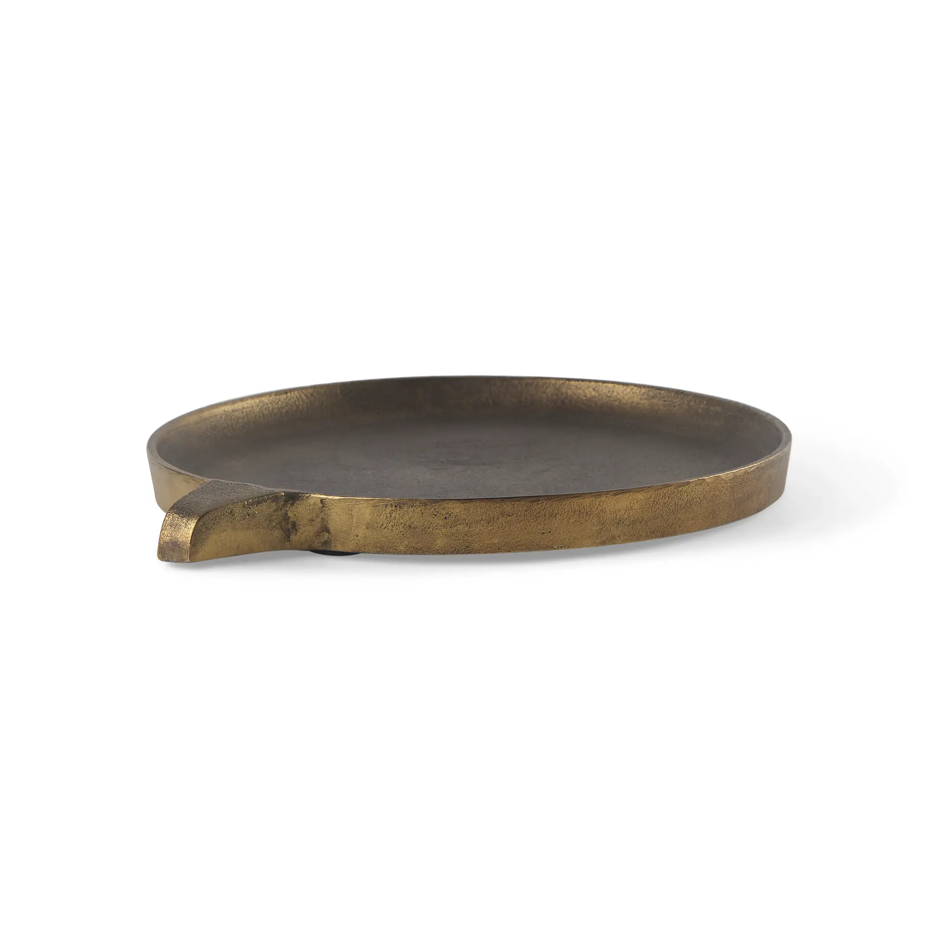 Marlowe Small Antiqued Gold Tray-2