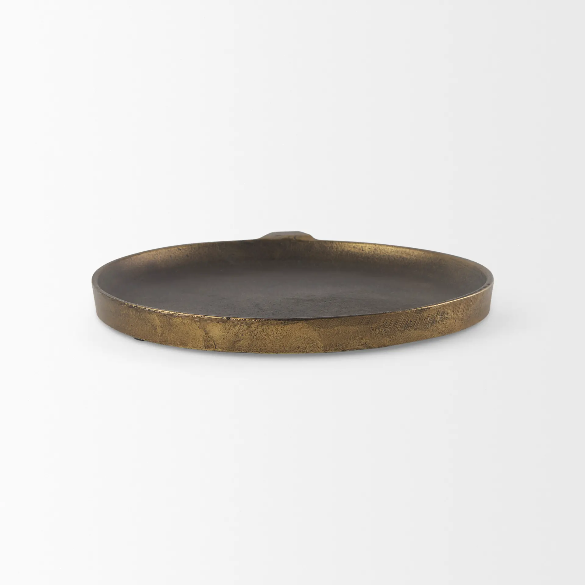 Marlowe Small Antiqued Gold Tray-4