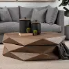 Arreto Hexagonal Coffee Table with Storage