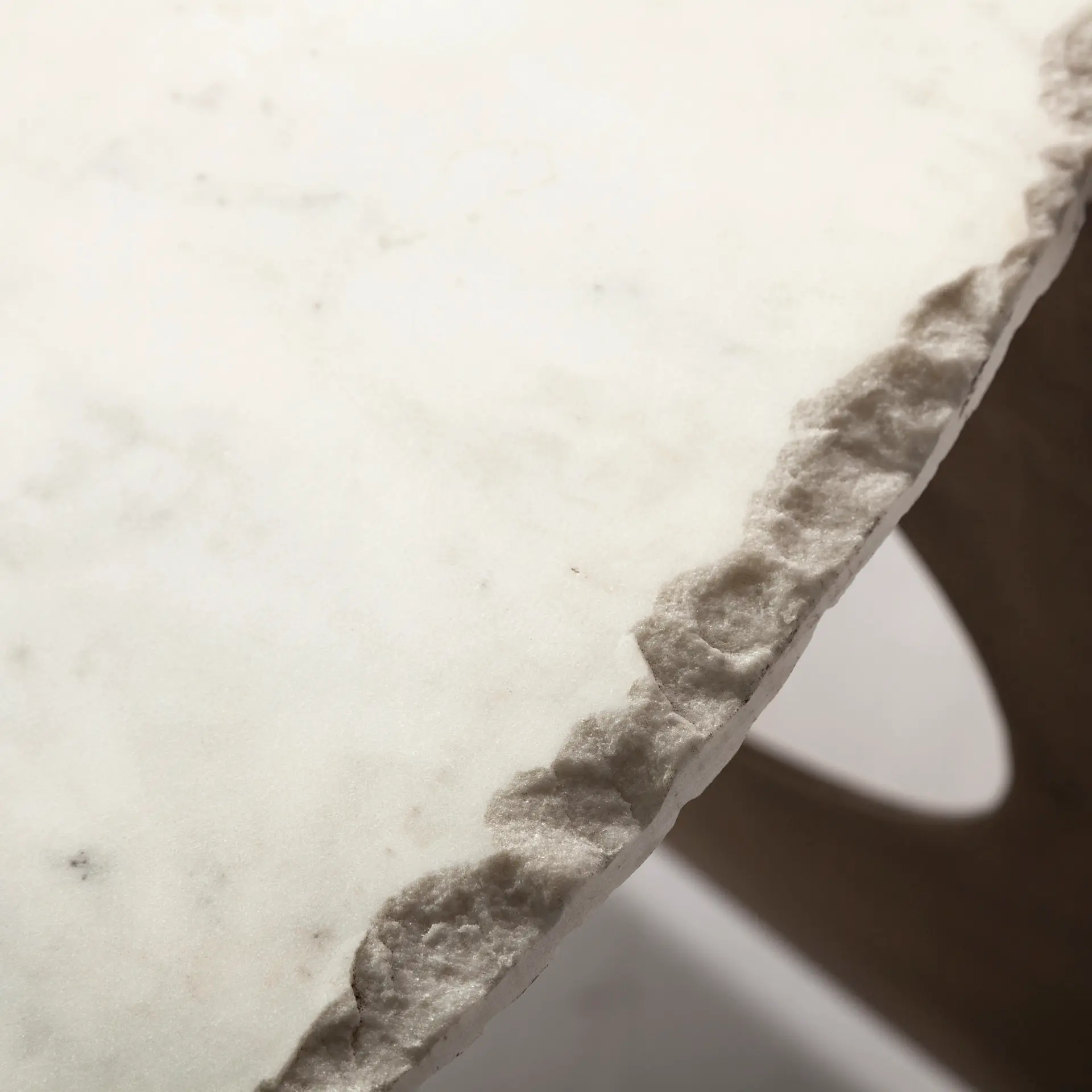 Reinhold White Marble and Gold Metal Coffee Table-9