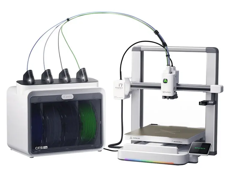 Creality White SPARKX i7 Color Combo 3D Printer