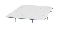 9424121 Aireloom Abstract Hues Full Luxury Mattress Topper