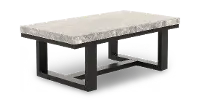 Lucca Gray Marble Coffee Table