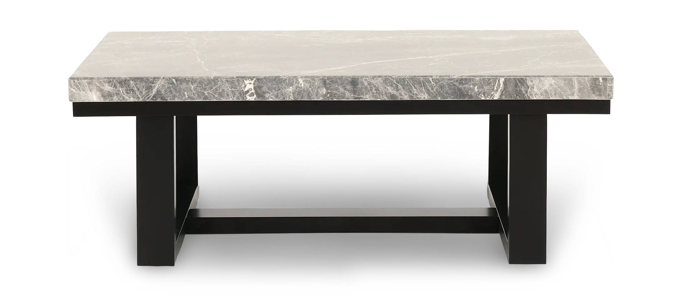 Lucca Gray Marble Coffee Table-4