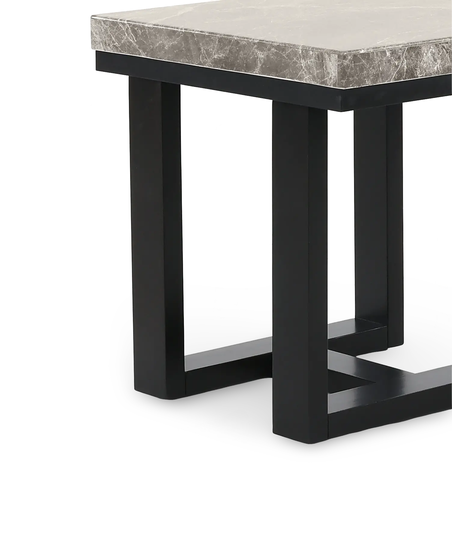 Lucca Gray Marble End Table-6