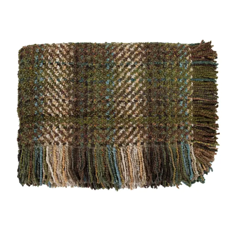 Ombre Bark Throw