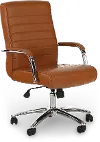 Midway Caramel Brown Executive Office Chair