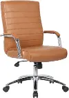 Midway Caramel Brown Executive Office Chair