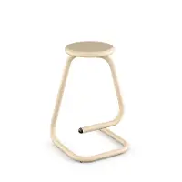 Paperclip70 Butter Yellow Counter‑Height Bar Stool