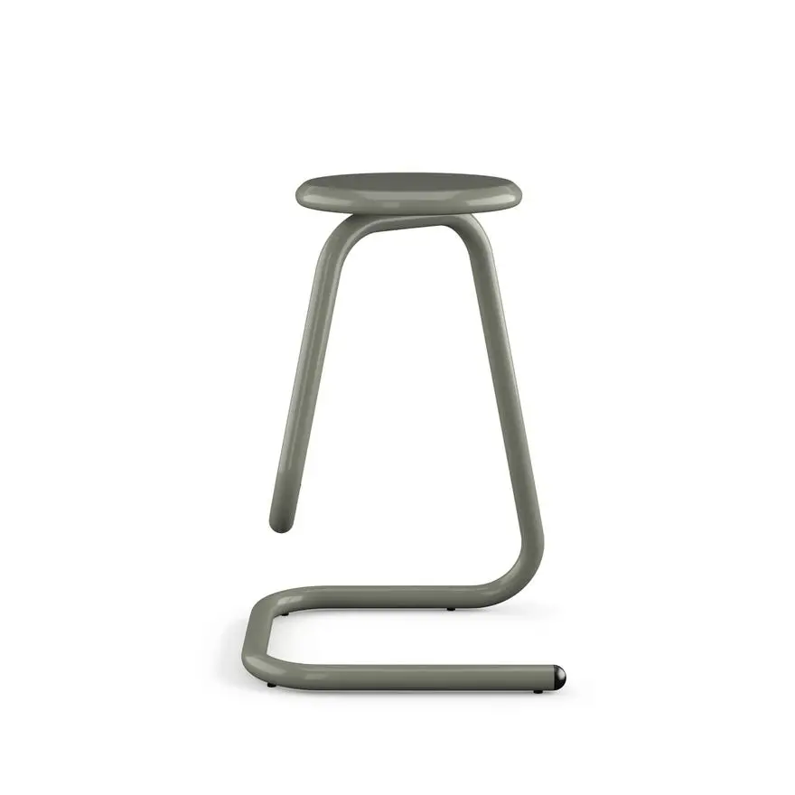 Paperclip70 Leek Green Counter‑Height Bar Stool-4