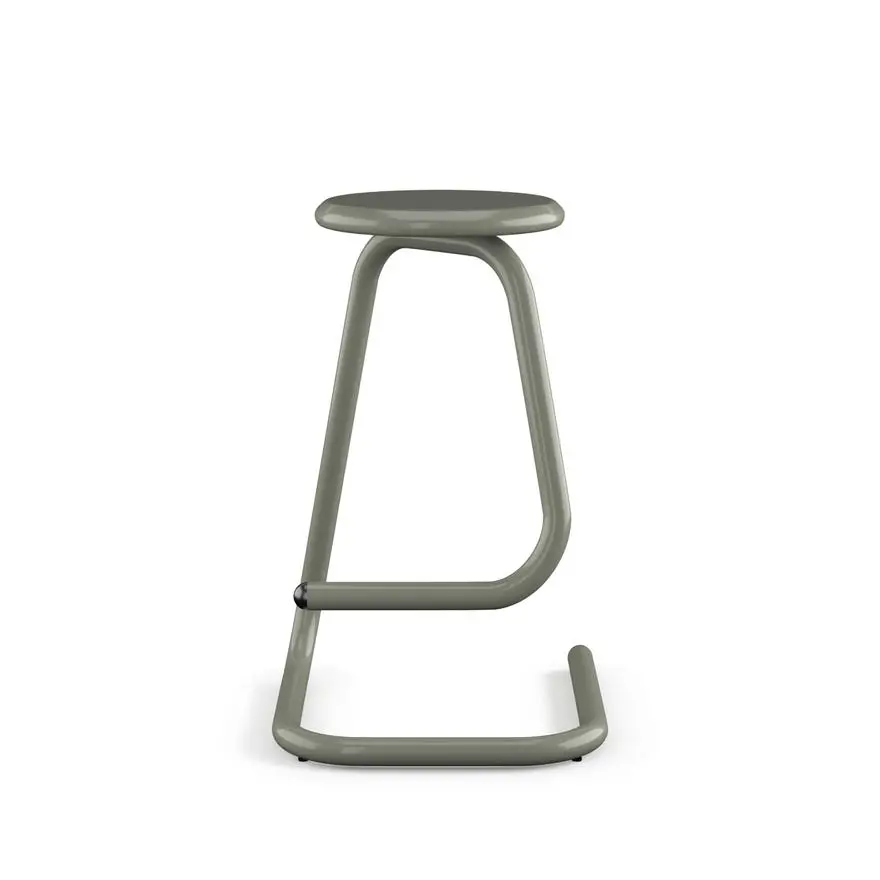 Paperclip70 Leek Green Counter‑Height Bar Stool-6