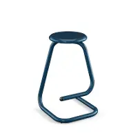 Paperclip70 Berry Blue Counter‑Height Bar Stool