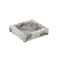 Gray Marble Living Room Decorative Tray