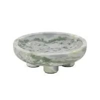 Large Green Marble Decorative Bowl