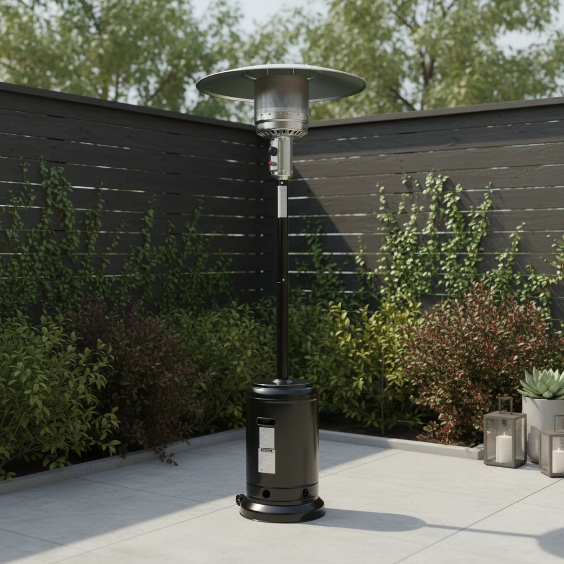 Aaron Black Patio Heater-2