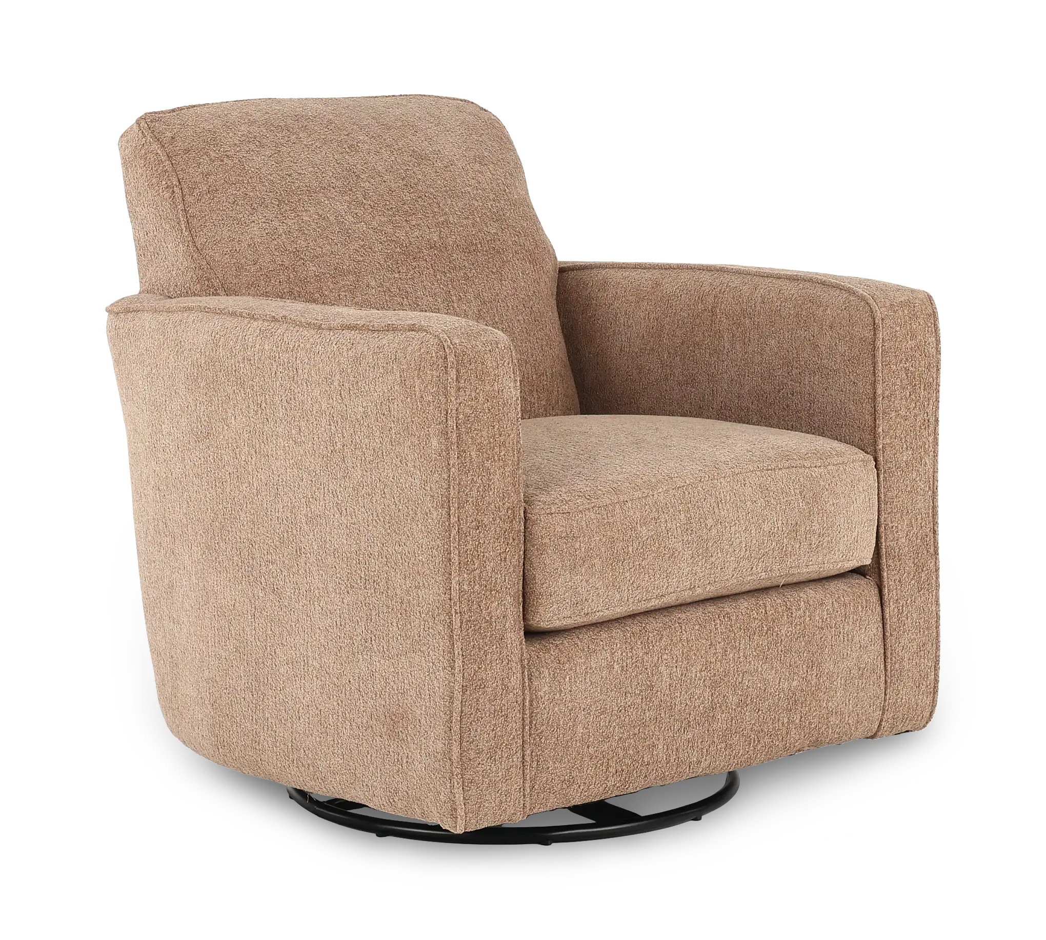 Comrade Umber Swivel Glider Chair-1