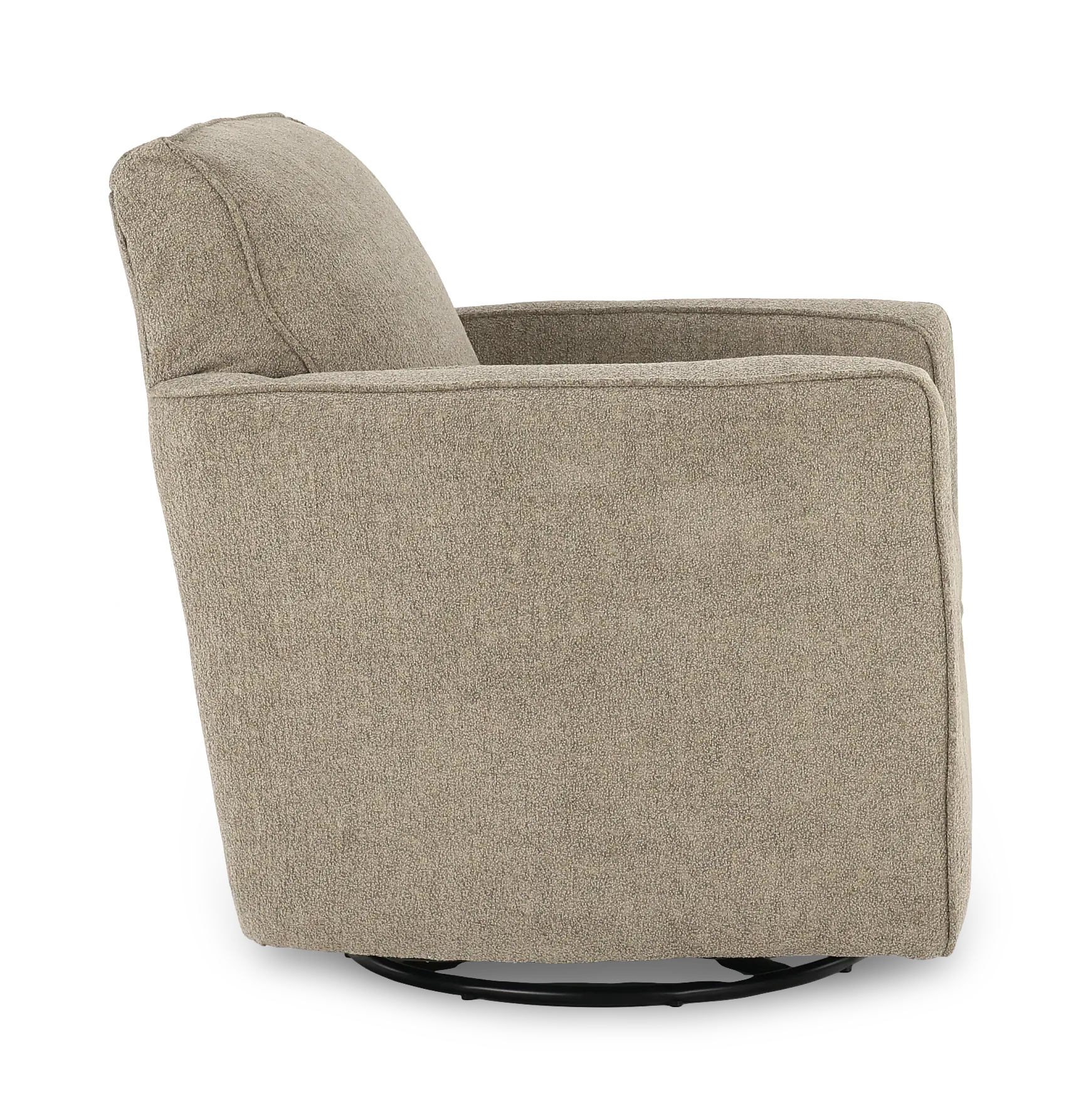 Comrade Olive Gray Swivel Glider Chair-5