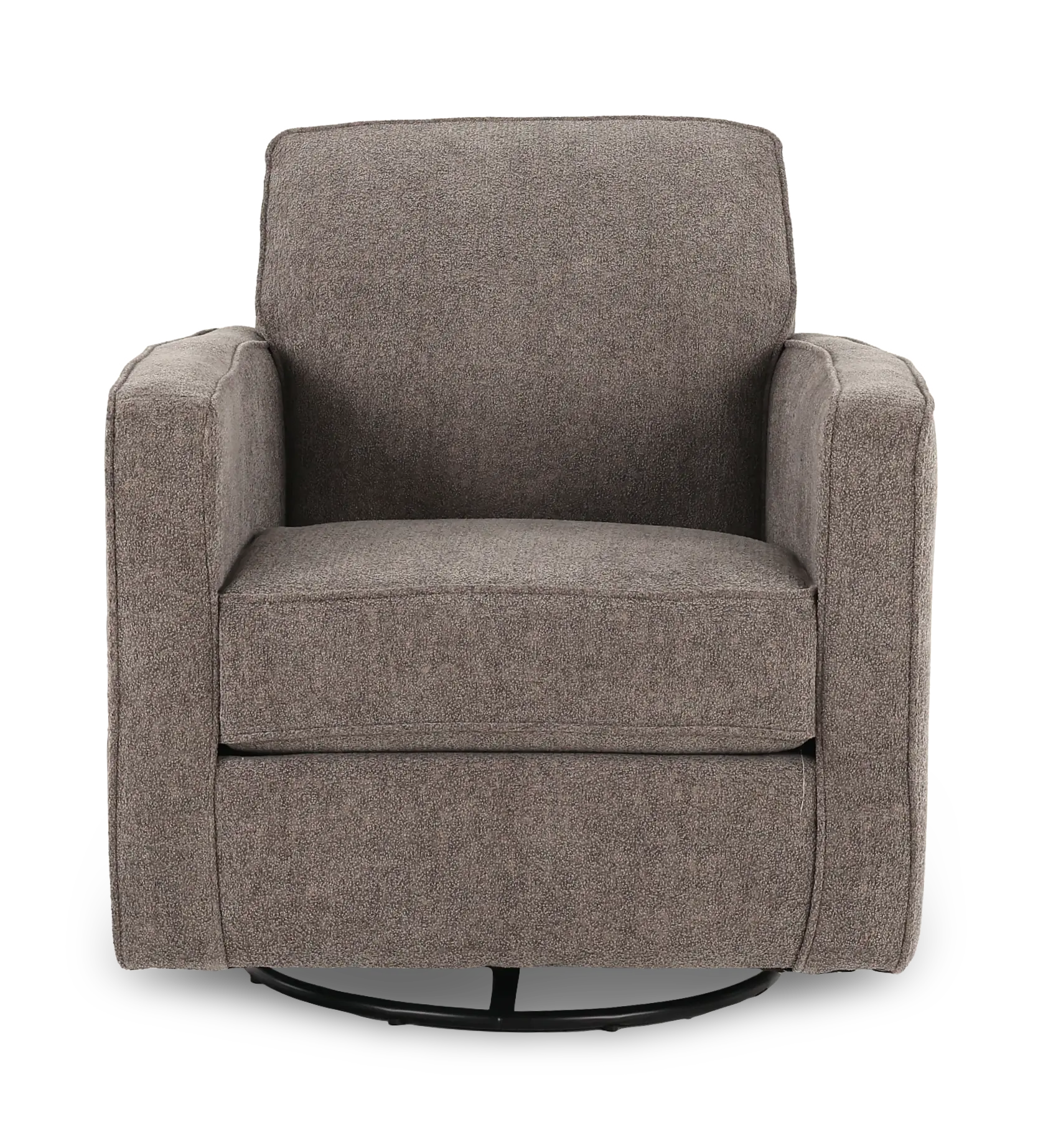 Comrade Iron Gray Swivel Glider Chair-4