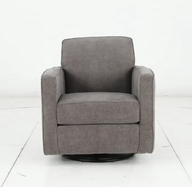 Comrade Iron Gray Swivel Glider Chair-9