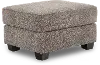 Comrade Iron Gray Ottoman